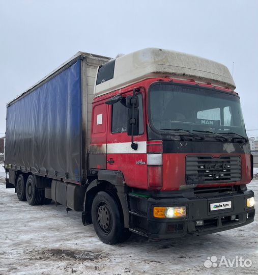 Тентованный грузовик MAN F 2000, 1999