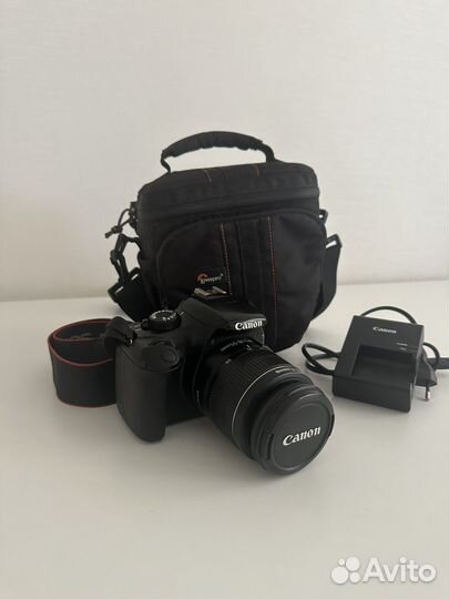 Зеркальный фотоаппарат canon eos 1100d