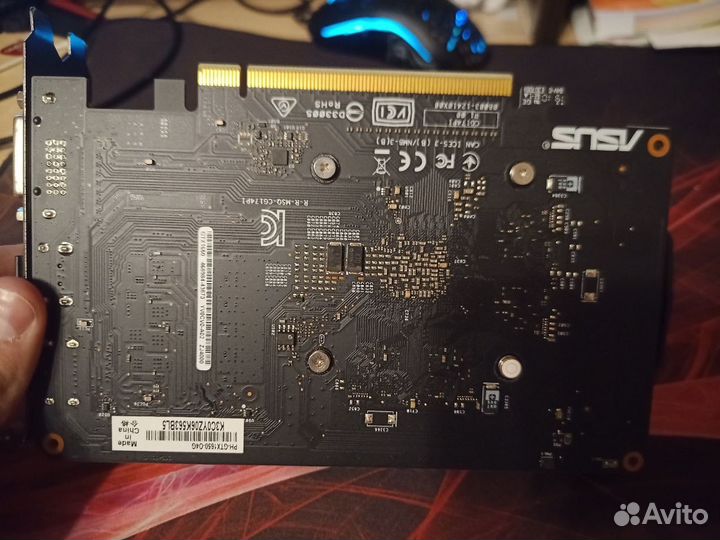 Видеокарта Asus GeForce GTX 1650 Phoenix