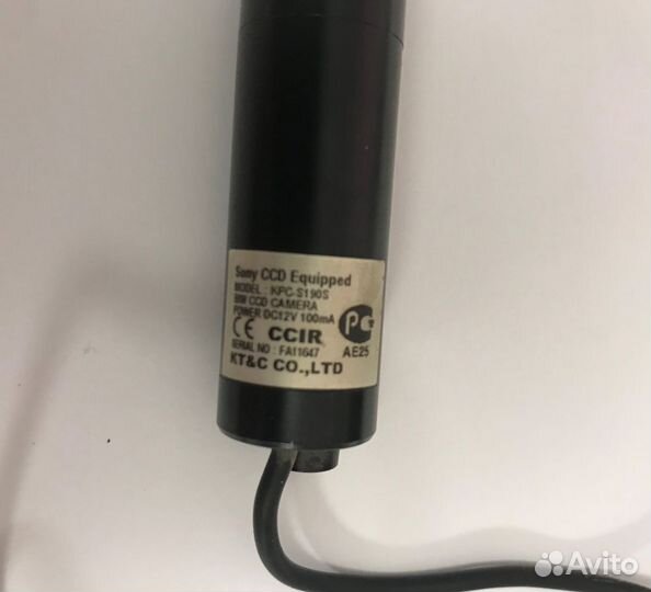 Камера видео наблюдения sony KPC-S190S