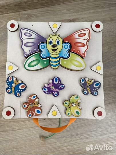 Бизиборд куб