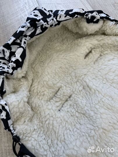 Зимний конверт в коляску