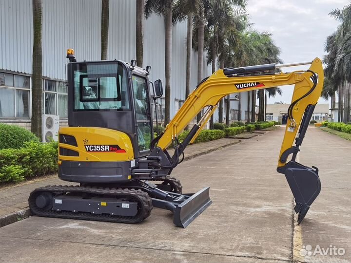 Мини-экскаватор Yuchai YC 35SR, 2023