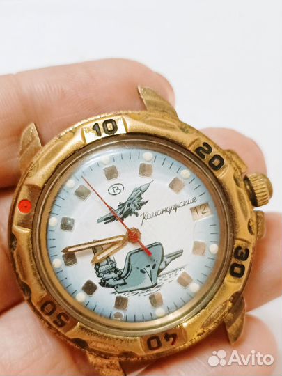 Часы командирские под восстановление на ходу