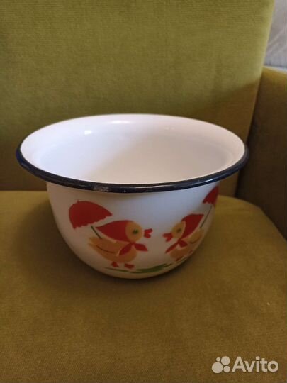 Горшок металлический детский