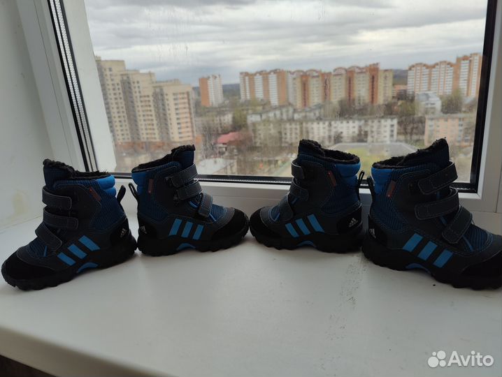 Детские зимние ботинки, сапоги Adidas