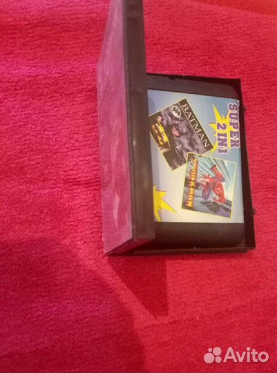 Картридж Sega Megadrive 2 в 1