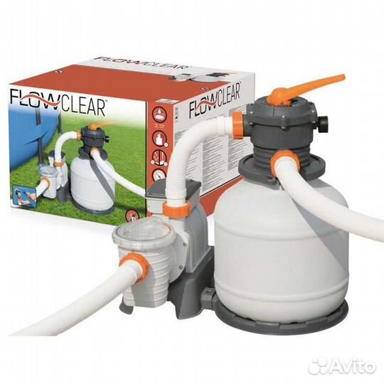 Песочный фильтр-насос 8327л/ч