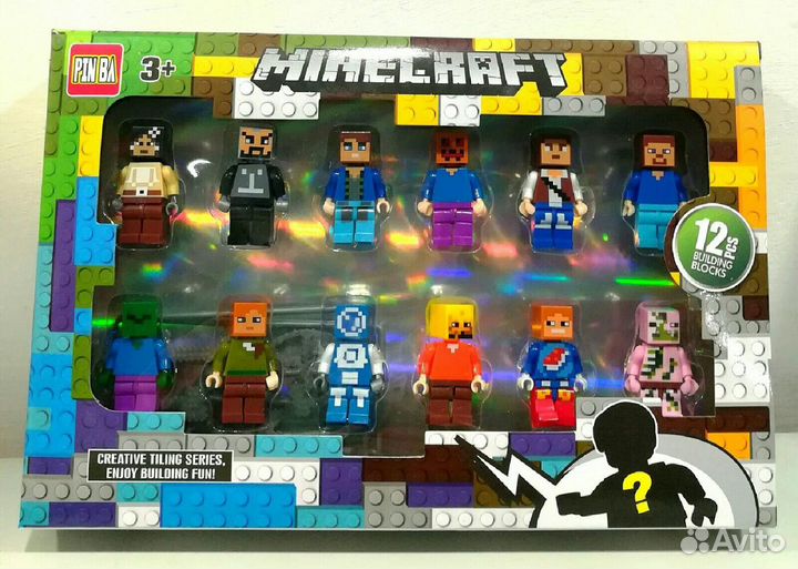 Лего фигурки майнкрафт