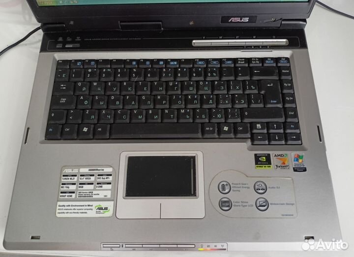 Ноутбук asus A6000KM