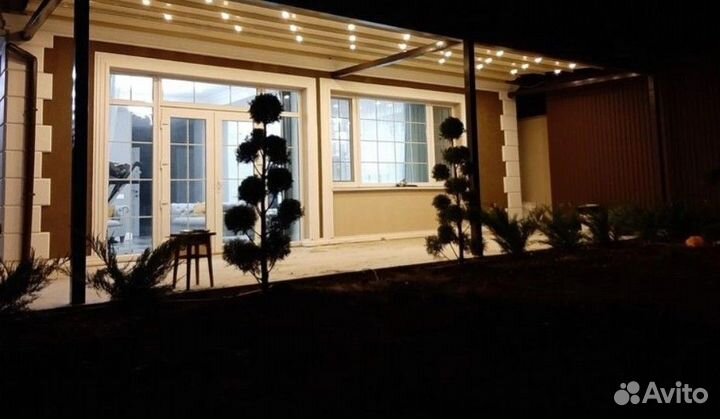 Террасная пергола 8х4 метра на автоматике