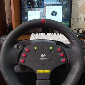 Руль logitech momo racing