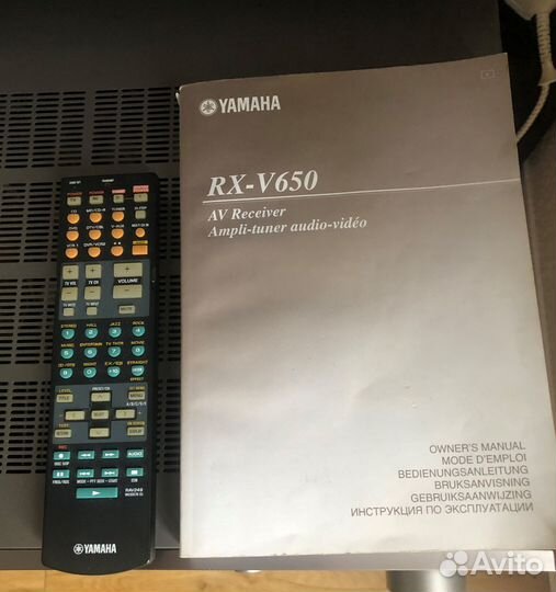 Yamaha RX-V650 Ресивер