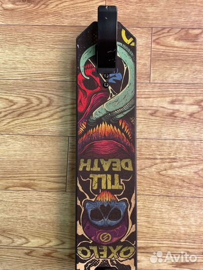 Трюковой самокат oxelo mf 1.8 +