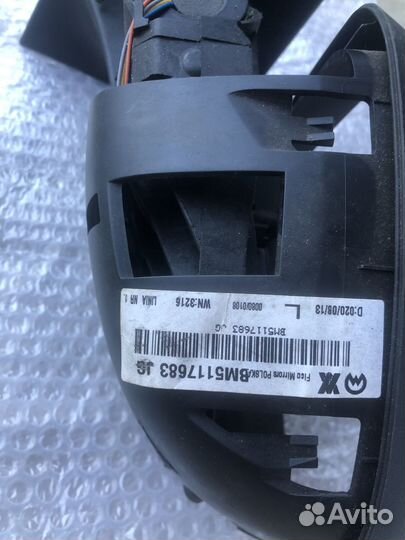 Зеркало заднего вида левое Ford Focus