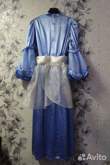 Новогоднее платье снегурочка