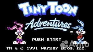 8-бит Картридж Dendy: Tiny Toon Adventures
