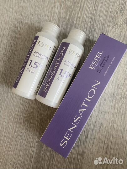 Краска безамиачная estel sensation 7.43