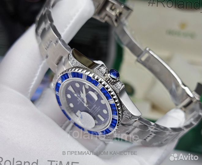 Премиальные мужские часы Rolex Submariner swarovsk