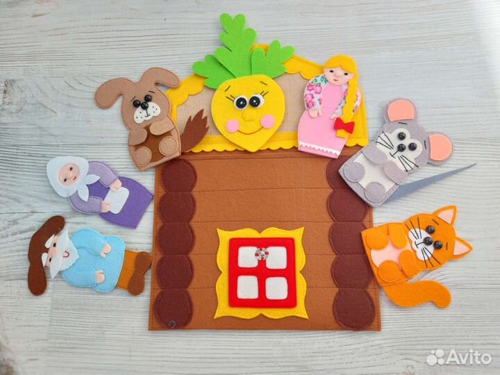 Пальчиковый театр Репка