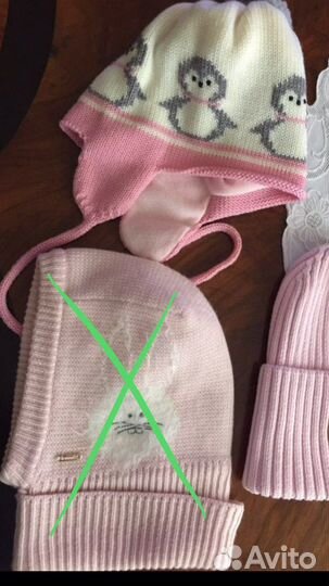 Шапки для девочки 1,5-2,5 года