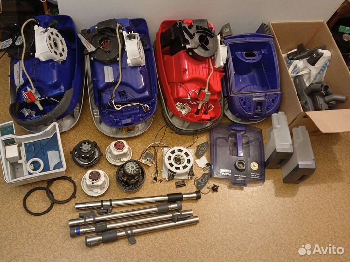 Запчасти на пылесосы thomas twin Т1 тт XT