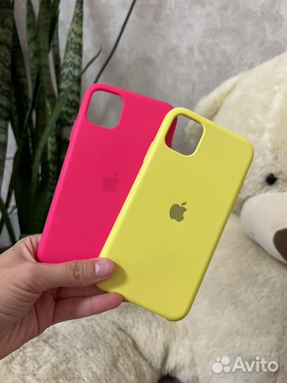 6 чехлов на iPhone 11 + стекло антишпион
