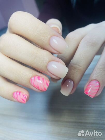 Маникюр с покрытием гель-лаком