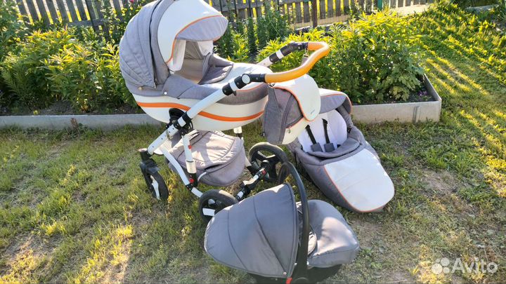 Коляска 3 в 1 bebe mobile