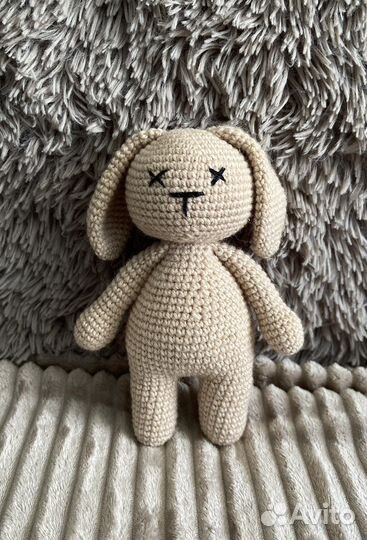 Мягкая игрушка Зайка, ручная работа