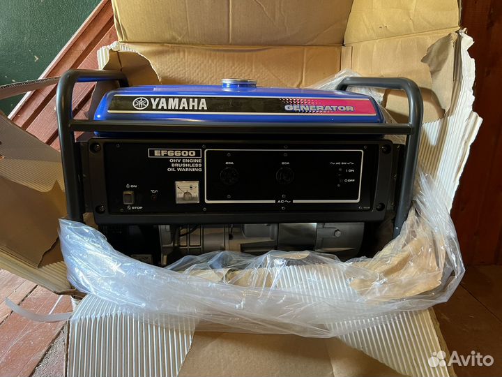 Генератор Yamaha EF 6600 E новый