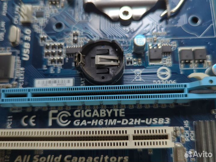 Материнская плата ga-h61m-d2h-usb3