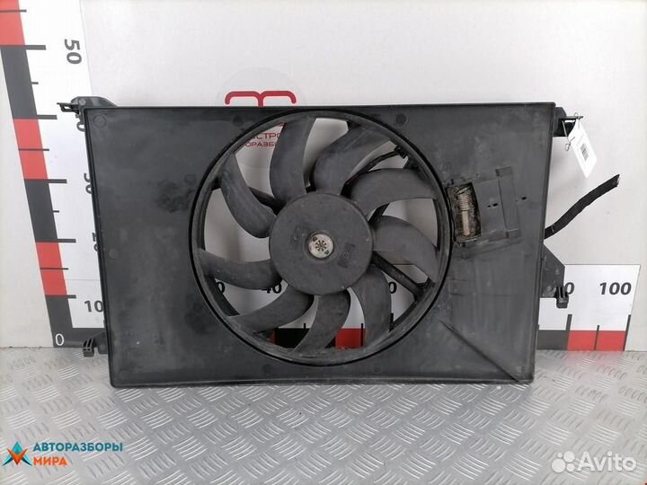 Вентилятор радиатора Saab 9-3 2 2004 13114369