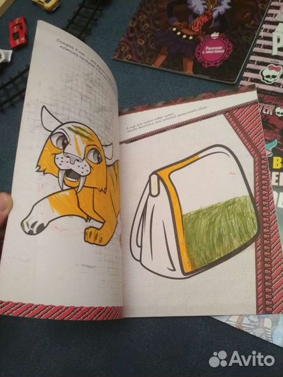 Журналы, комиксы monster high для девочек