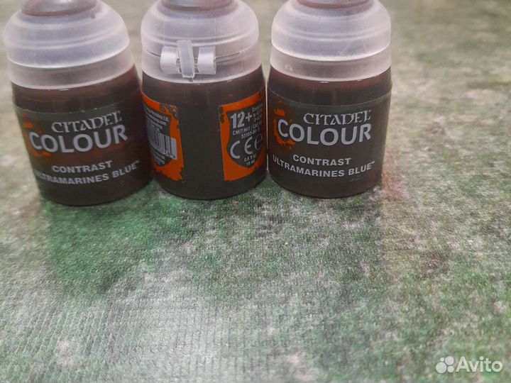 Акриловые краски цитадель контраст