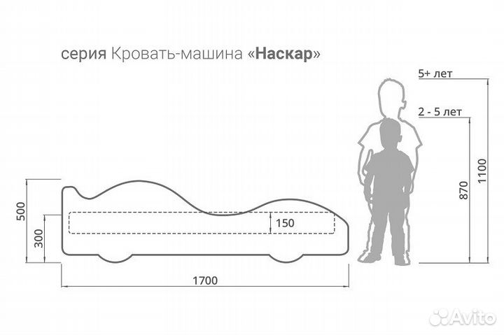 Кровать-машина Бельмарко «Бэтмобиль»