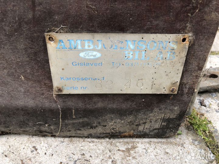 Бортовой кузов для форд транзит до 1986года