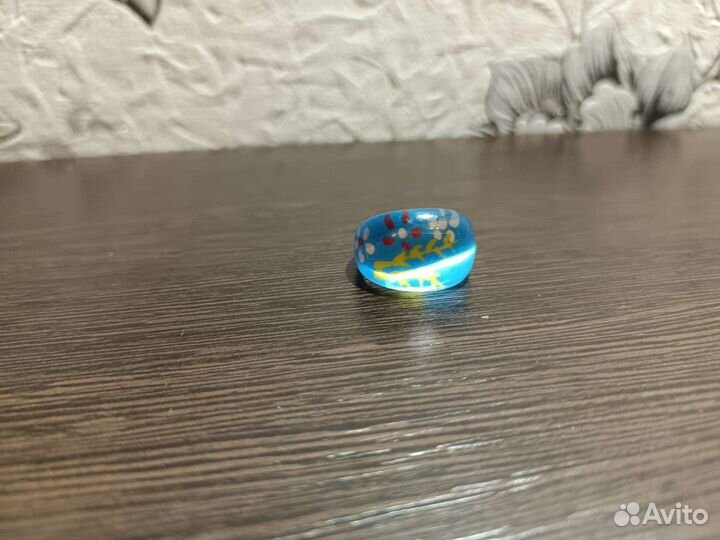 Кольцо на девочку прозрачное