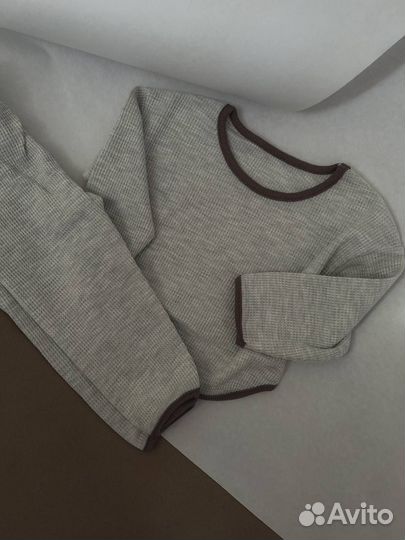 Костюм вафельный детский новый 90 100 110