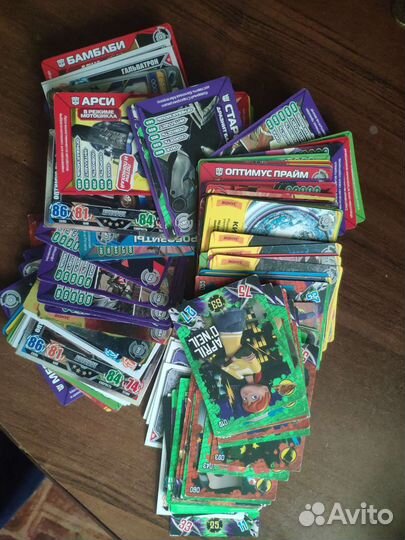 Карточки коллекционные