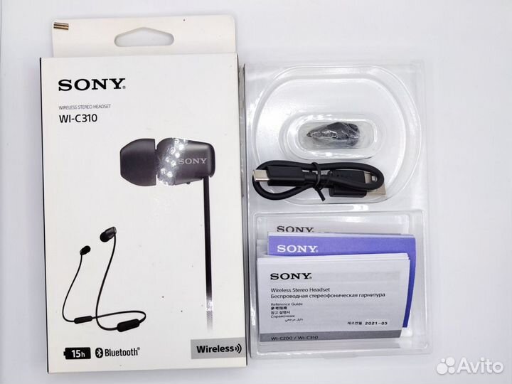 Беспроводные наушники Sony WI-C310