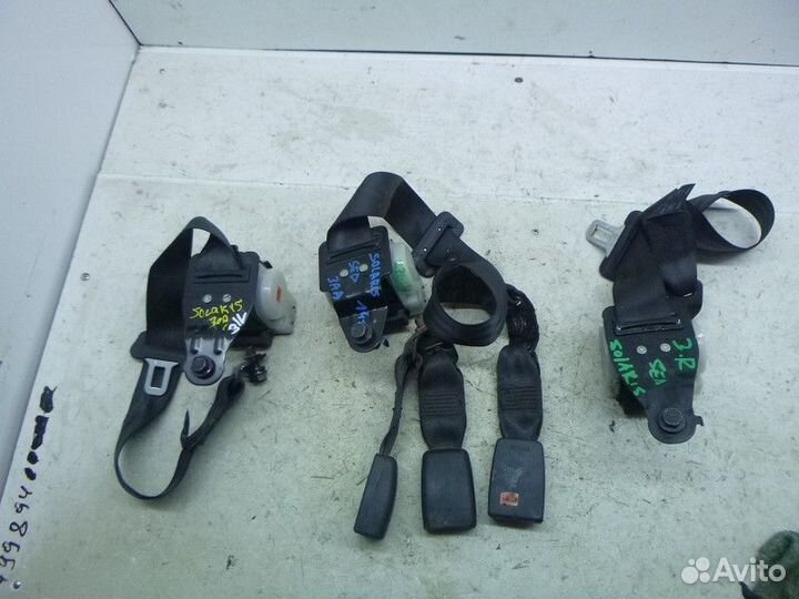 Ремень задний левый hyundai solaris 2010