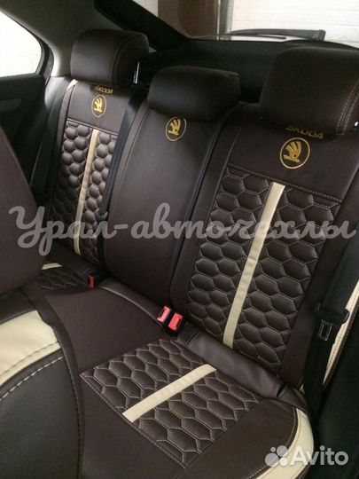 Комплект чехлов Шкода Рапид