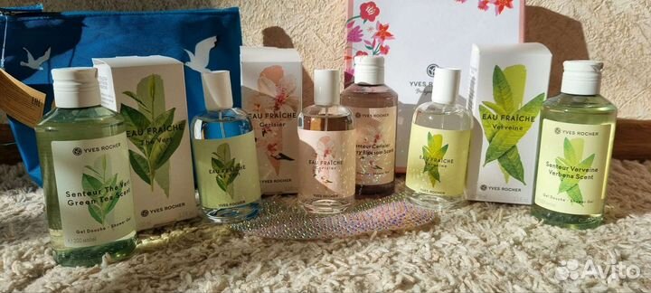 Ив роше THE vert Зелёный чай, Вербена и Вишня
