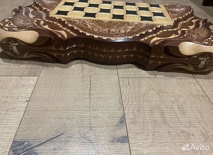 Тюремные шахматы нарды шашки (3в1)