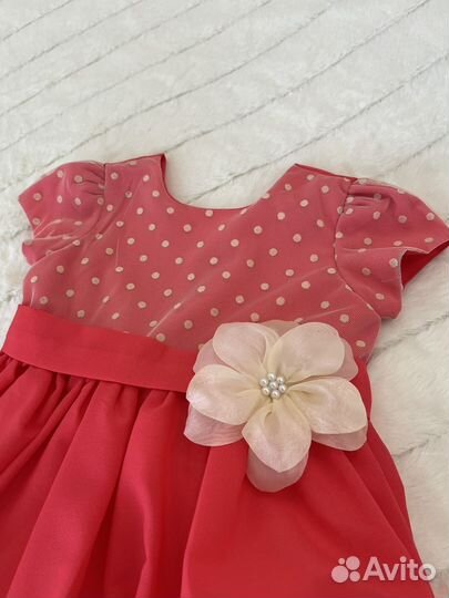 Платье для девочки 86 р новое