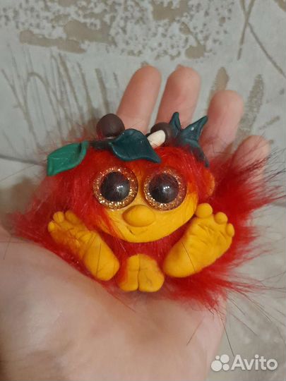 Ручная работа. Игрушка в смешанной технике. Тролль