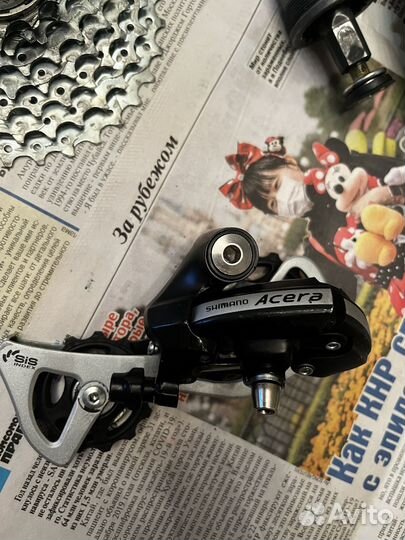 Групсет shimano 3х8