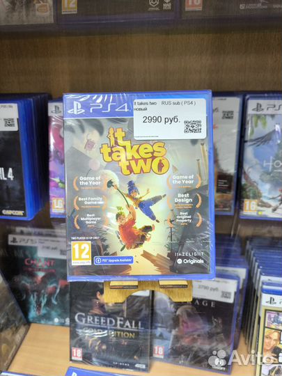 Игры Диски на PS4 It takes Two новый
