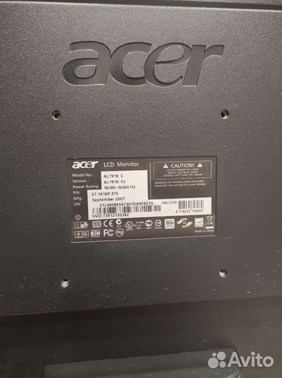 Монитор Acer 19